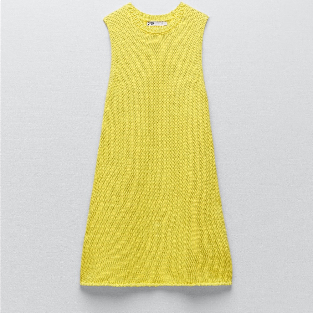 ZARA KNIT MINI‎ DRESS